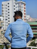 Premium Export Fabric Light Wash Denim - Image 2