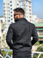 Solid Black Premium Denim - Image 2