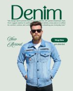Premium Export Fabric Light Wash Denim