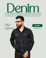 Solid Black Premium Denim