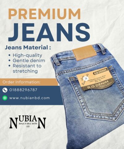 RG Denim Light Blue Mens Jeans Pant