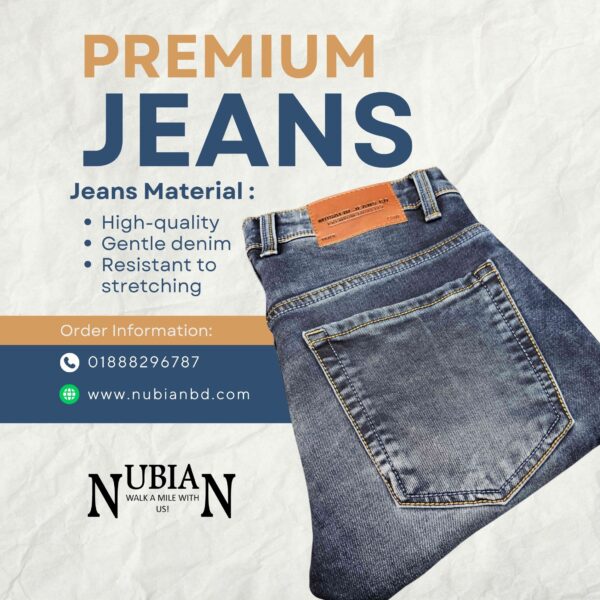 MJ Blue Mens Jeans Pant