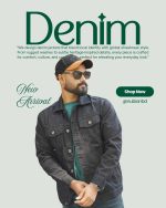 Premium Export Fabric Black Color Denim