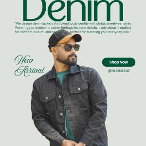 Premium Export Fabric Black Color Denim