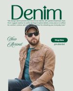 Premium Export Fabric Brown Color Denim