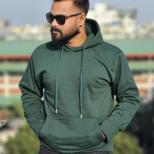 Premium Hoodie Sea Green Color