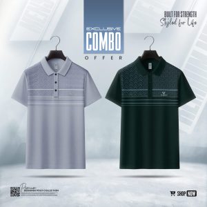 Premium Imported China Fabric Polo Shirt FG 505,506