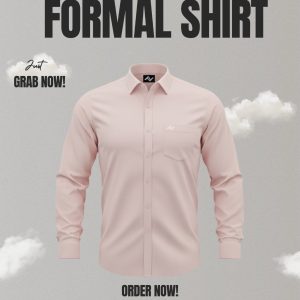 Premium Solid Shirt Corporate Pink