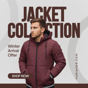 Maroon Mens Jacket