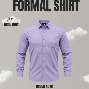 Premium Solid Shirt Purple